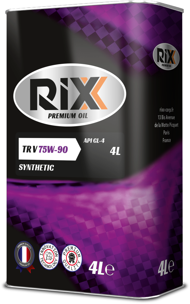 Трансмиссионное масло RIXX TR V 75W-90 GL-4 – 4