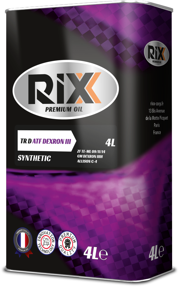 Трансмиссионное масло RIXX TR D ATF DEXRON-III – 4