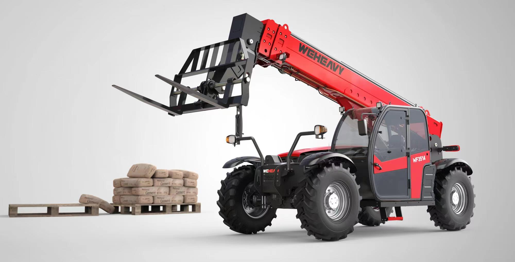 Телескопический погрузчик Weheavy WF3514