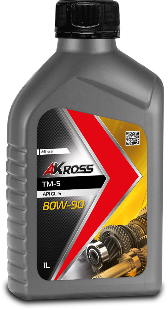 Трансмиссионное масло AKross TM-5 80W-90 GL-5 -1