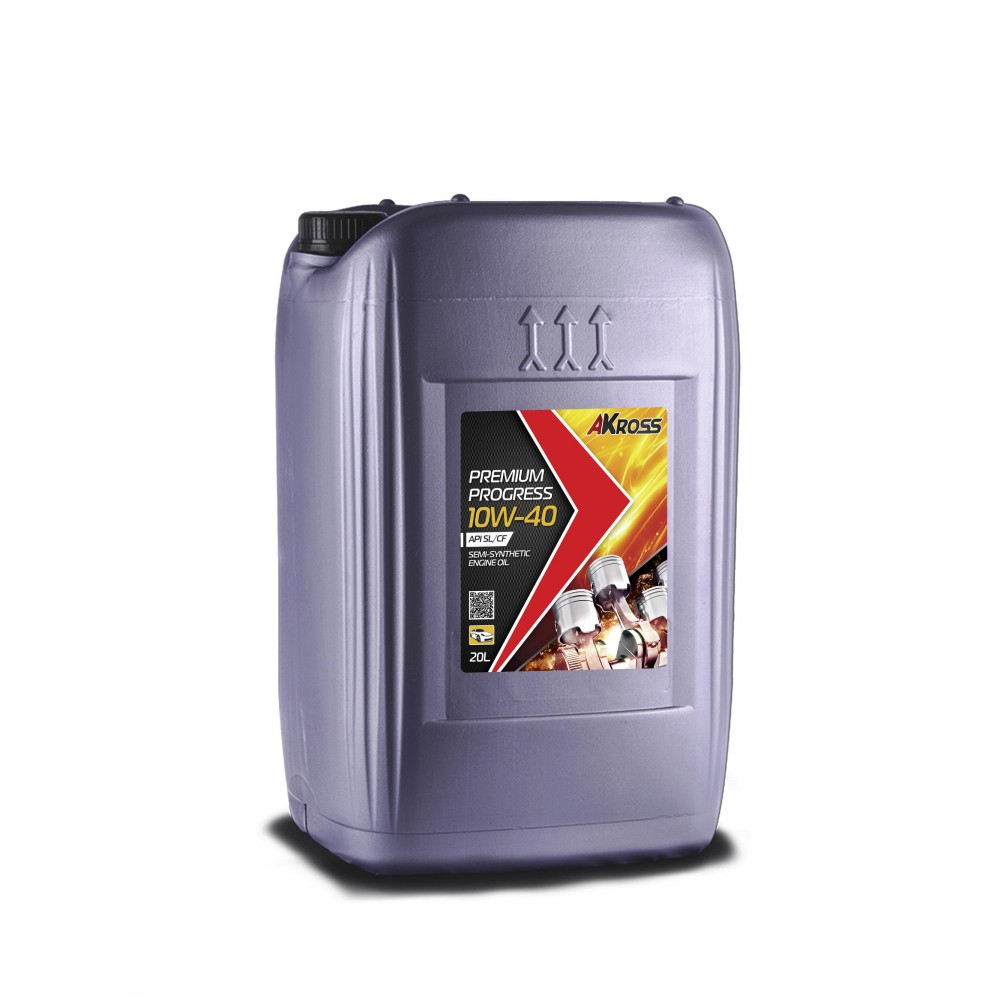 Моторное масло AKross 10W-40 Premium Progress SL/CF 20 л (бензин)