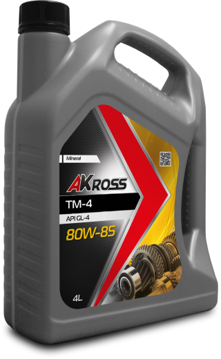 Трансмиссионное масло AKross TM-4 80W-85 GL-4 -4