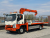 Эвакуаторная платформа 4.5 т с КМУ 3.2 т на шасси Isuzu Elf
