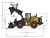 Фронтальный погрузчик Weheavy WL855F-N