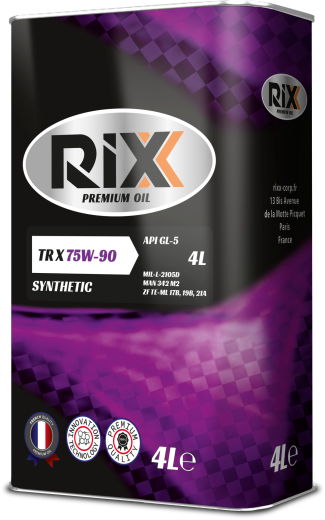 Трансмиссионное масло RIXX TR X 75W-90 GL-5 – 4