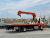 Эвакуаторная платформа 4.5 т с КМУ 3.2 т на шасси Isuzu Elf