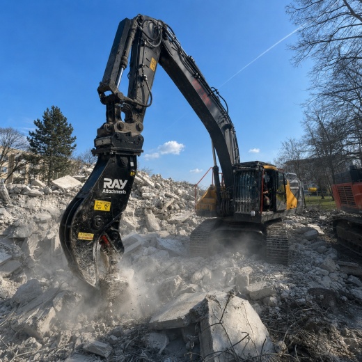 Гидравлический измельчитель бетона MCP910