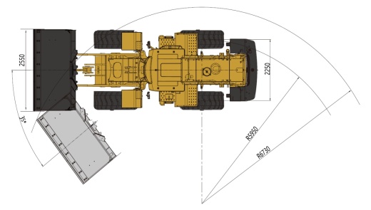 Фронтальный погрузчик Weheavy WL855F-N